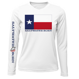 Texas Flag Long Sleeve UPF 50+ Dry-Fit Shirt