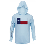Texas Flag Long Sleeve UPF 50+ Dry-Fit Hoodie