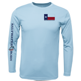 Texas Redfish Long Sleeve UPF 50+ Dry-Fit Shirt