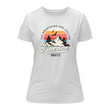 The Mountains Are Calling T-Shirt for Women
