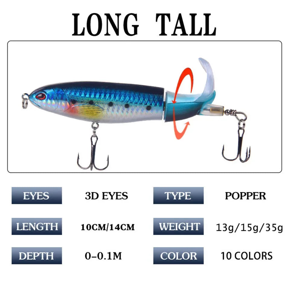 The Whopper Popper Topwater Lure Bobber Bargain