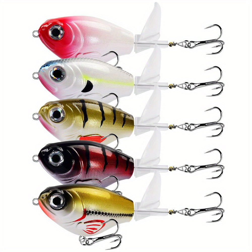 Topwater Minnow Lure Set (5pcs) Bobber Bargain