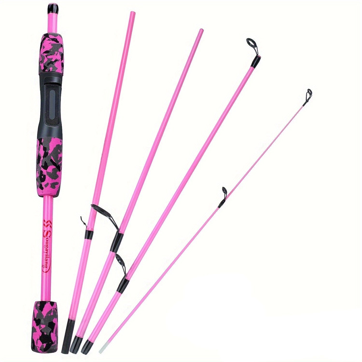 TravelFlex 5-Piece Fishing Rod Bobber Bargain