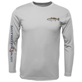 Trout on Chest Long Sleeve UPF 50+ Dry-Fit Shirt