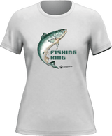 Fishing Pixelated T-Shirt for Women