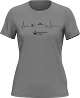 Fishing Cardiogram T-Shirt for Women