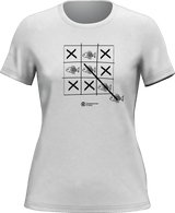 Fish Tick Tack Toe T-Shirt for Women