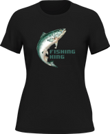 Fishing Pixelated T-Shirt for Women