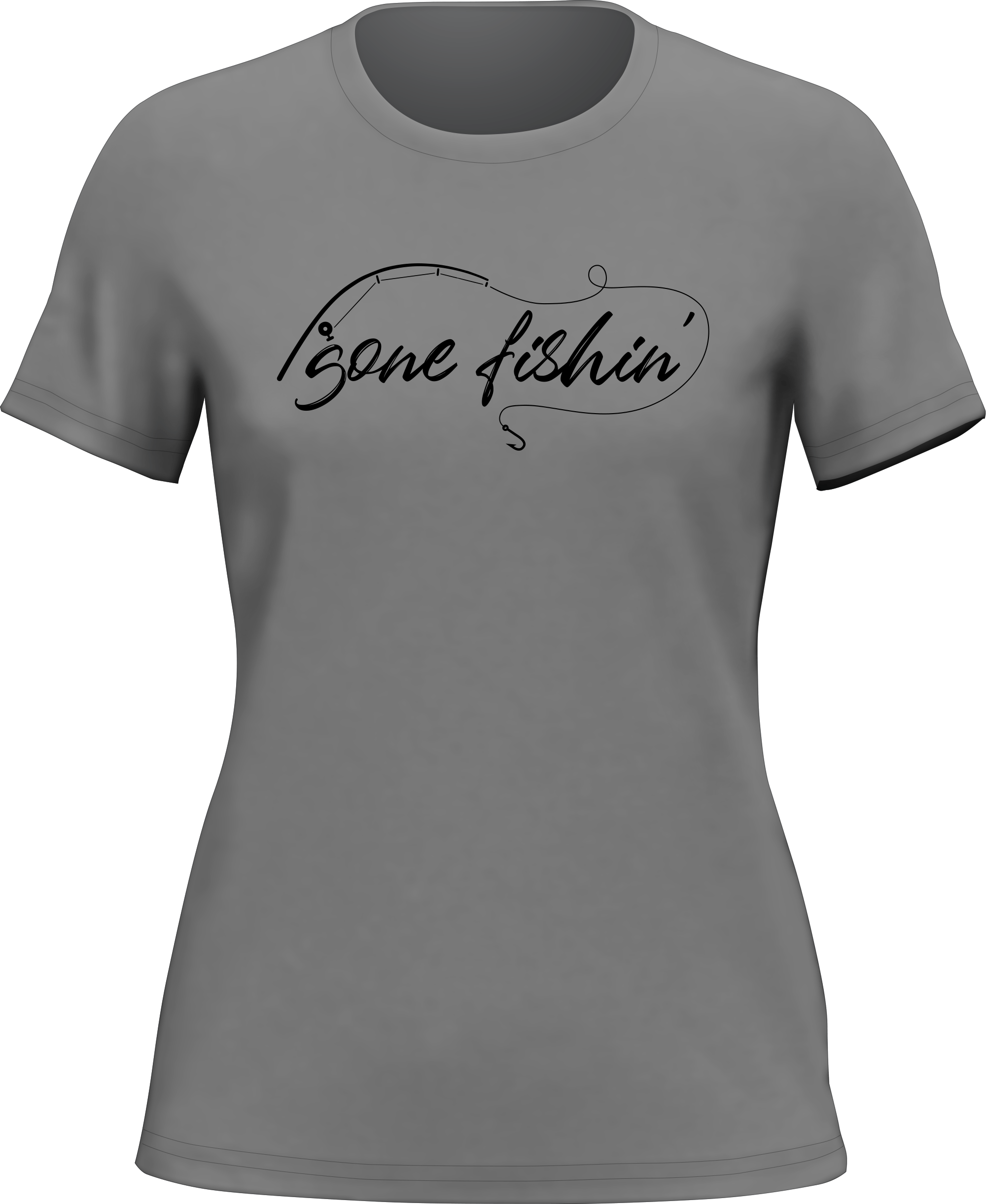 Gone Fishing v2 T-Shirt for Women