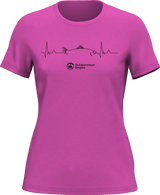 Fishing Cardiogram T-Shirt for Women