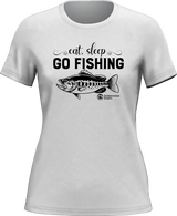 Eat Sleep Go Fishing T-Shirt for Women