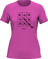 Fish Tick Tack Toe T-Shirt for Women