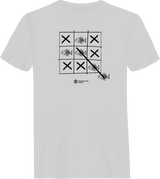 Fish Tick Tack Toe Man T-Shirt