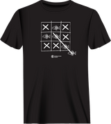 Fish Tick Tack Toe Man T-Shirt