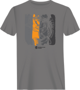 Fishing Grunge Bars Man T-Shirt