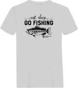 Eat Sleep Go Fishing Man T-Shirt