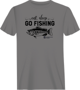 Eat Sleep Go Fishing Man T-Shirt