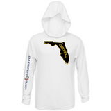 UCF Black and Gold Long Sleeve UPF 50+ Dry-Fit Hoodie
