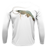 USA Jumbo Gulf Shrimp Long Sleeve UPF 50+ Dry-Fit Shirt