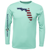 Key West, FL Florida USA Boy's Long Sleeve UPF 50+ Dry-Fit Shirt