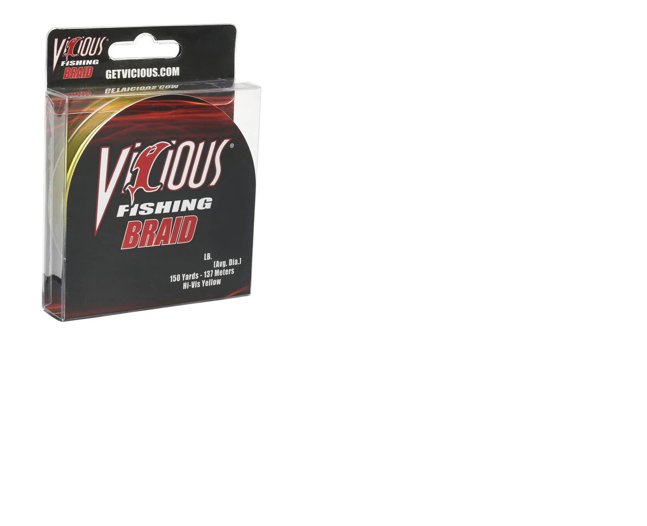 Vicious Hi-Vis Yellow Braided Line (150yd/300yd) Bobber Bargain