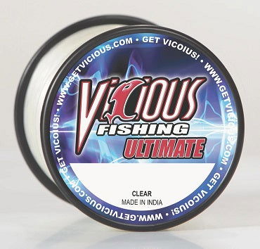 Vicious Ultimate Clear Fishing Line (Multiple Lengths/Strengths) Bobber Bargain