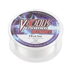 Vicious Ultimate Clear Fishing Line (Multiple Lengths/Strengths) Bobber Bargain