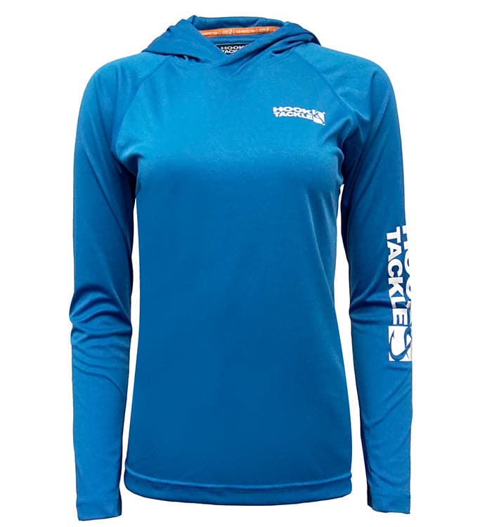 Sudadera con capucha de pesca UV Seamount para mujer