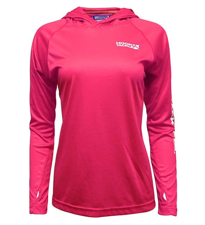 Sudadera con capucha de pesca UV Seamount para mujer