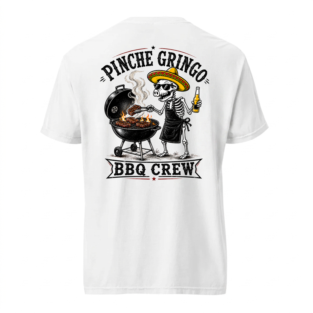 Pinche Gringo BBQ Crew Kettle Grill Shirt