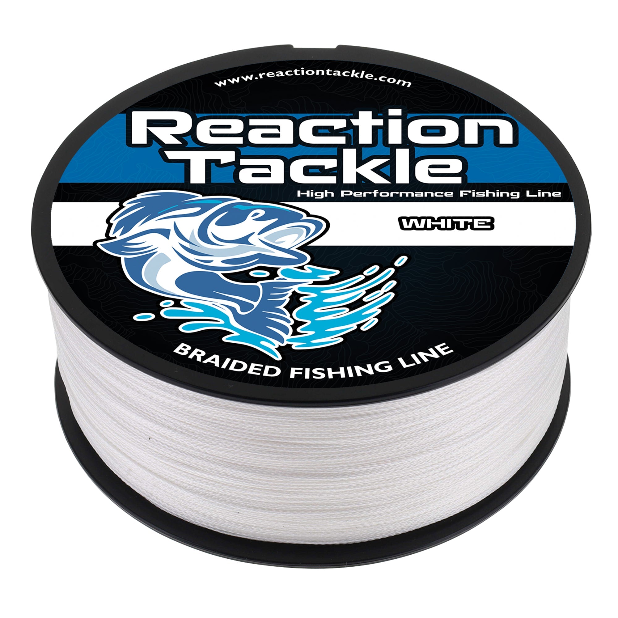 Línea de pesca trenzada Reaction Tackle - Blanca