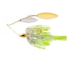 War Eagle Spinnerbait Gold Frame DW 1/2 Pro Choice Spot Remover White Chartreuse Gold Bobber Bargain