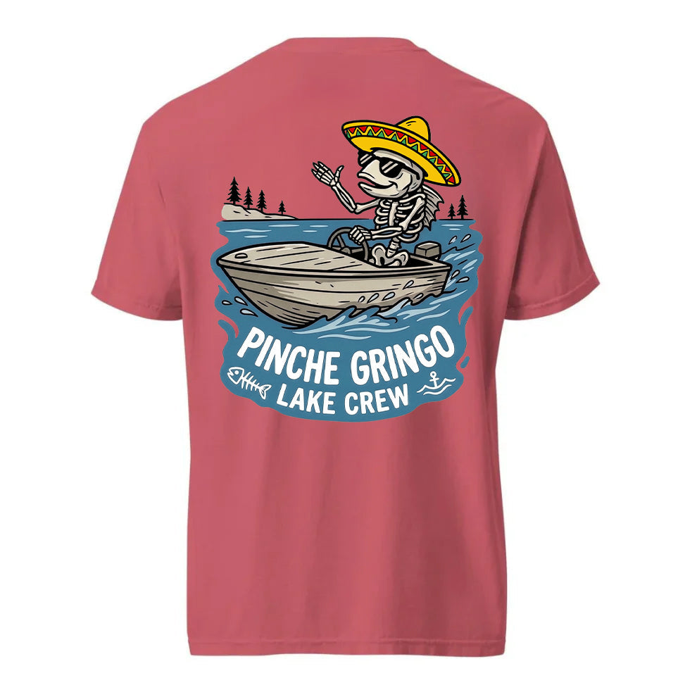 Pinche Gringo Lake Crew Shirt
