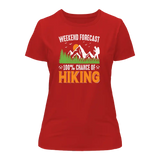 Weekend Forecast 100% Hiking T-Shirt for Women