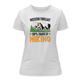 Weekend Forecast 100% Hiking T-Shirt for Women