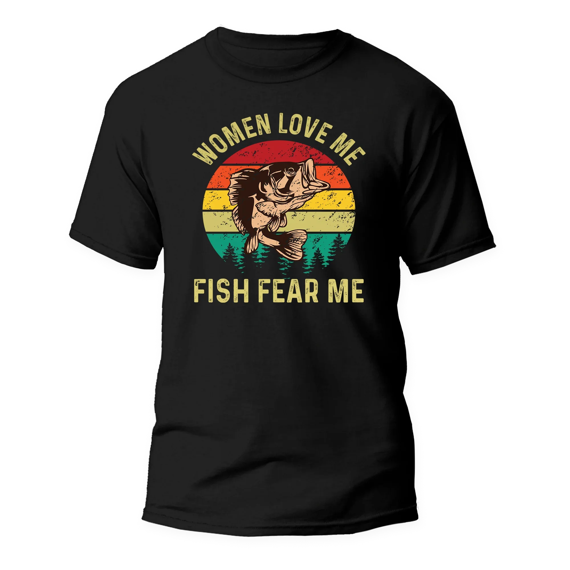 Women Love Me Fish Hate Me Man T-Shirt