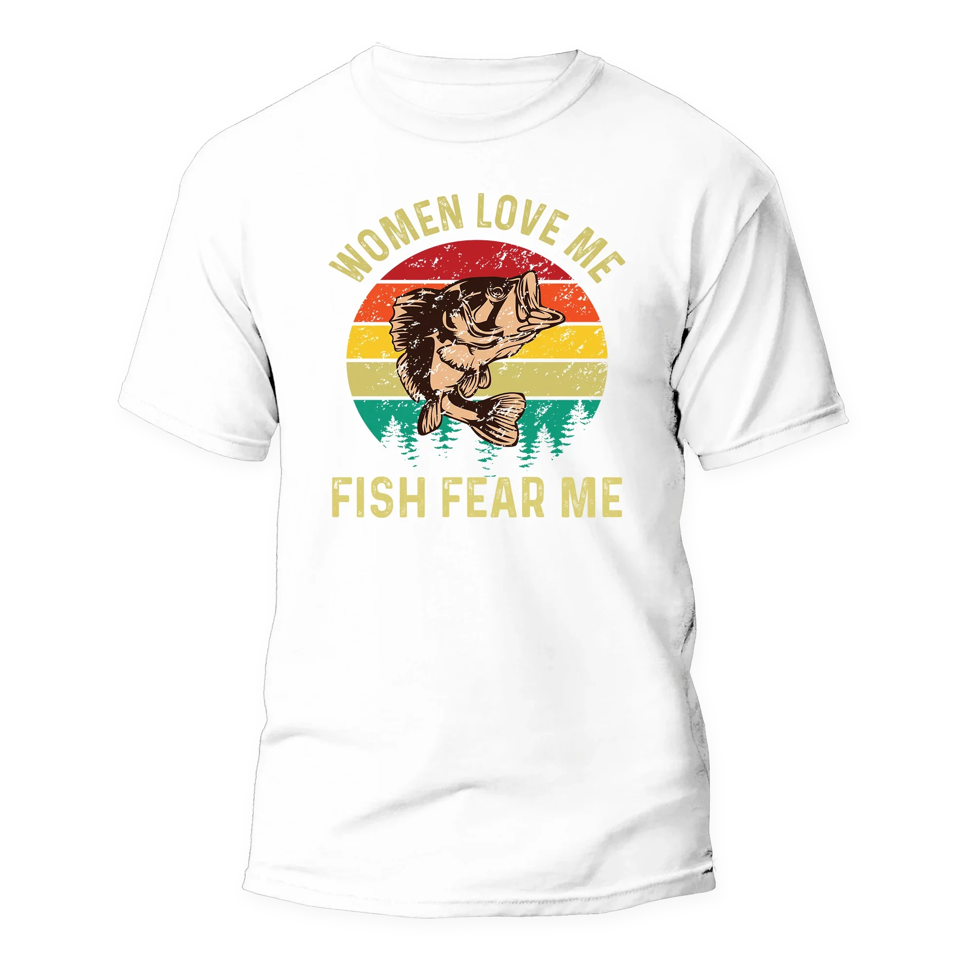 Women Love Me Fish Hate Me Man T-Shirt