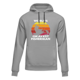 World's Okayest Fisherman Unisex Hoodie