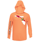 State of Florida Men's Long Sleeve UPF 50+ Dry-Fit Hoodie