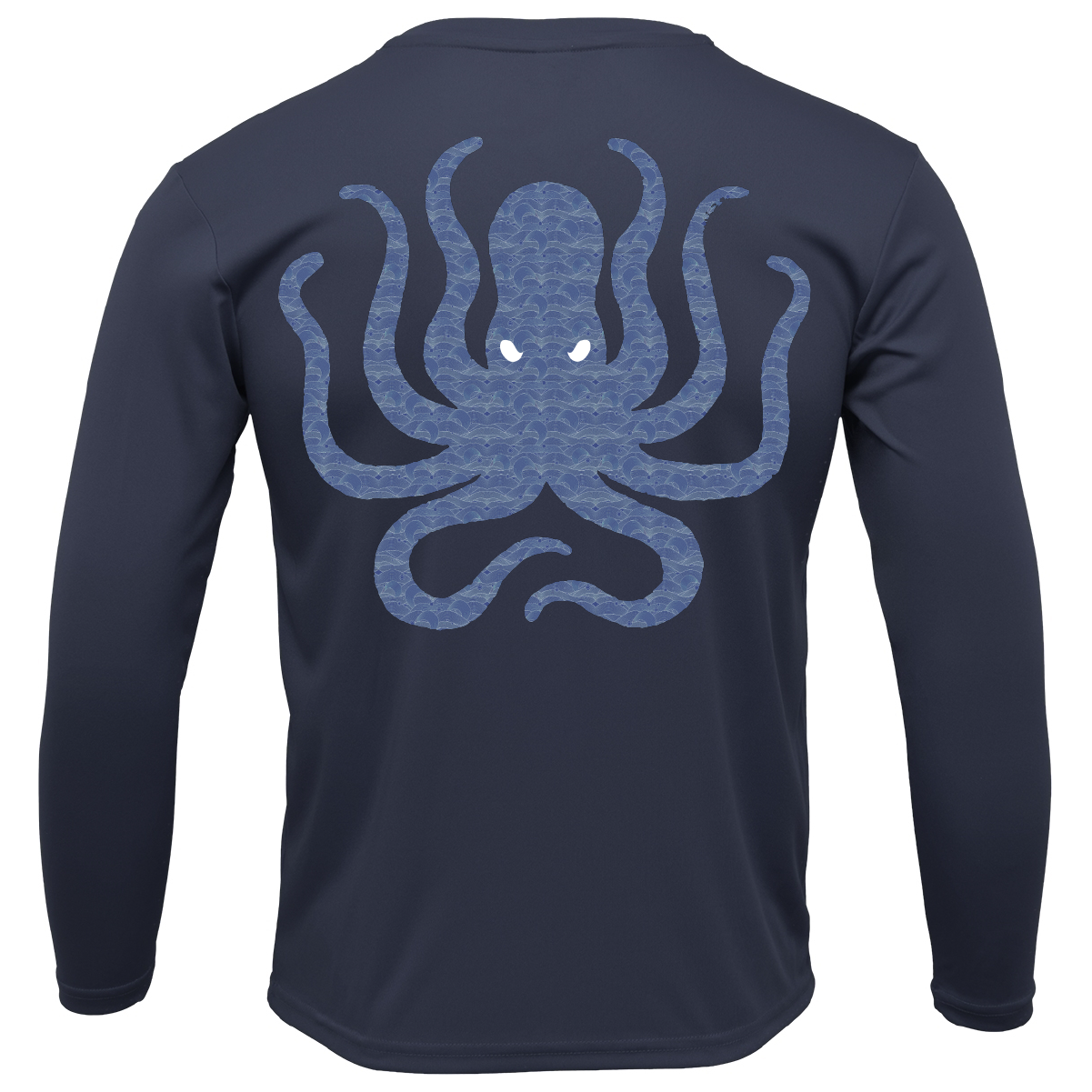 Siesta Key, FL Kraken Men's Long Sleeve UPF 50+ Dry-Fit Shirt