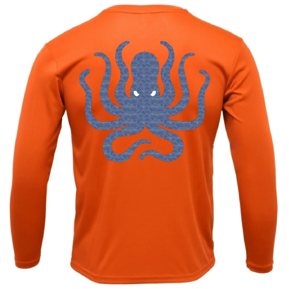 Siesta Key, FL Kraken Men's Long Sleeve UPF 50+ Dry-Fit Shirt
