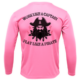 Tampa Bay, FL Blackbeard Men's Long Sleeve UPF 50+ Dry-Fit Shirt