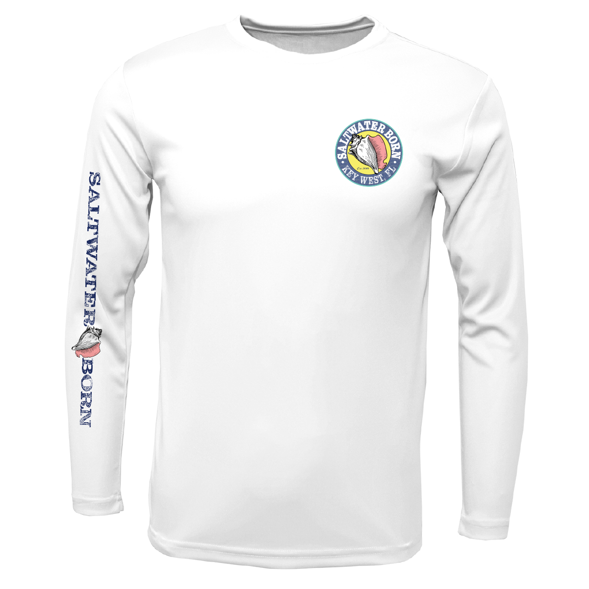 Key West, FL Permit Long Sleeve UPF 50+ Dry-Fit Shirt