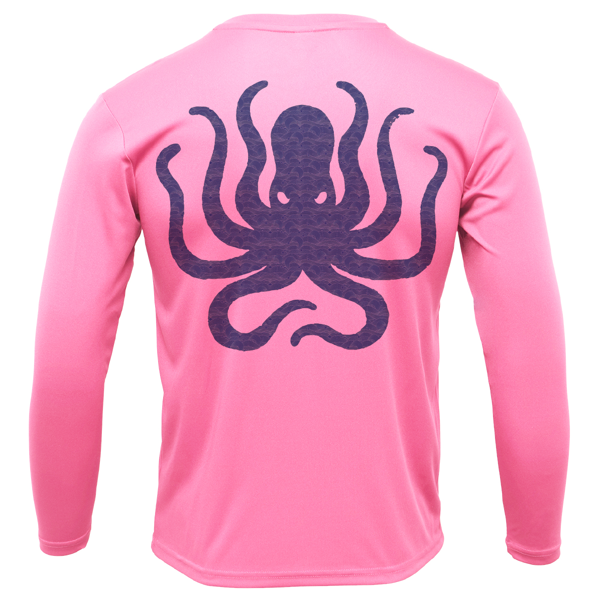 Siesta Key, FL Kraken Men's Long Sleeve UPF 50+ Dry-Fit Shirt