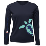 Turtle Wrap Women's Long Sleeve UPF 50+ Dry-Fit Shirt