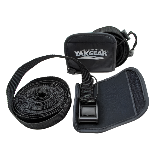 YakGear Tie Down Straps (15', w/ Cover) Bobber Bargain