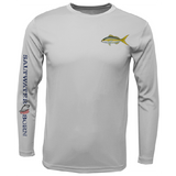 SK Yellowtail on Chest Long Sleeve UPF 50+ Dry-Fit Shirt