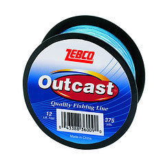 Zebco Outcast Mono Fishing Line (Blue) Bobber Bargain