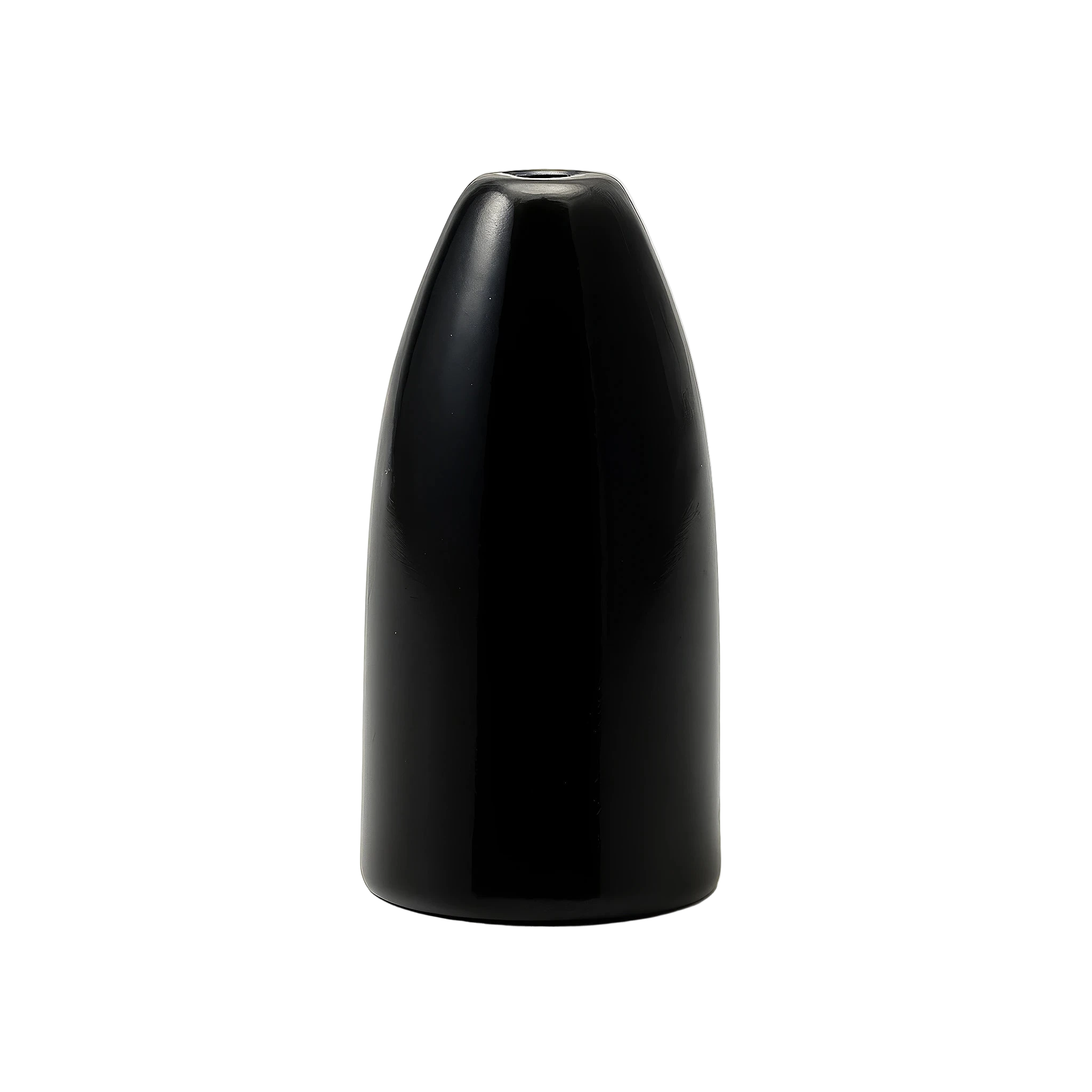 Angler's Pro Tungsten Bullet Weight – black eco-friendly tungsten fishing sinker