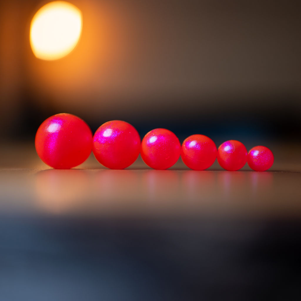 Perles souples - Bleu hyper